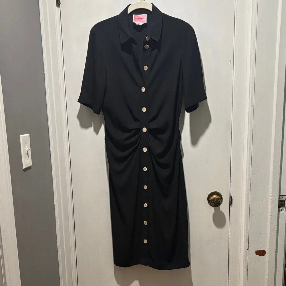 KATE SPADE button down midi dress